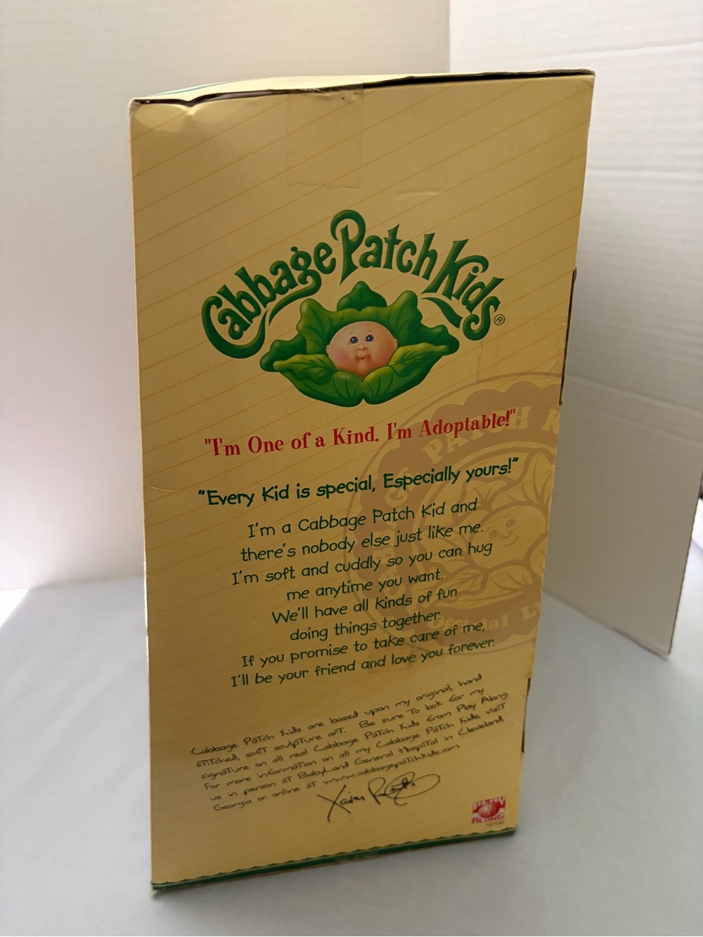 2004 Cabbage Patch Kids Fiona Iris Doll Play Along #10100 NIB Birth Certificate - Picture 5 of 12
